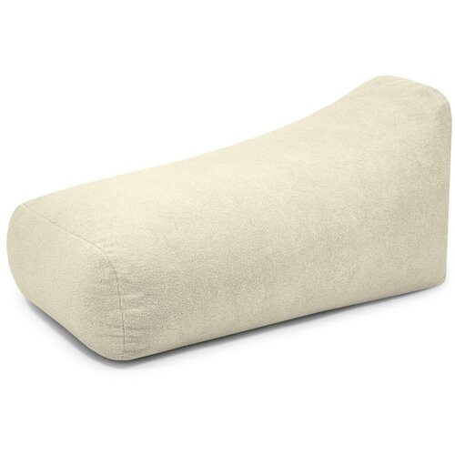 SLOWDOWN Krem vreća za sjedenje od bouclé tkanine Snug Long 140 – Cijene