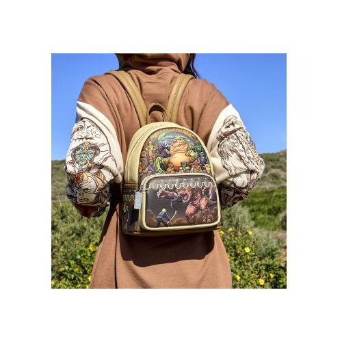 Loungefly star wars return of the jedi 40TH anniversary jabbas palace mini backpack Cene