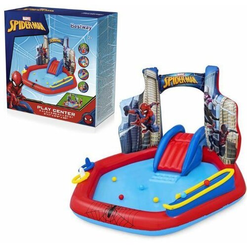 Bestway deciji bazen za igru spiderman 211x206x127 cm ( 14/98793 ) Cene