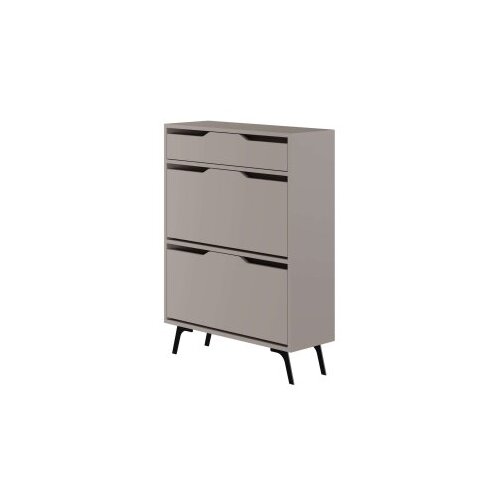 Hanah home Stalak za cipele Astat, 81,6x110x29,5 cm, Krem Slike