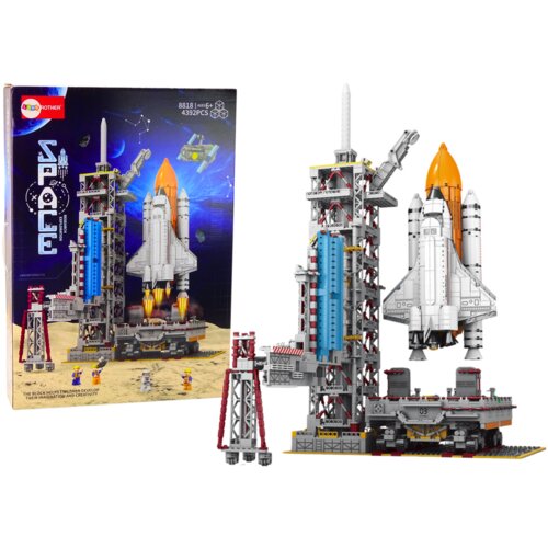  Kockice za slaganje svemirske postaje Rocket - 4392 elemenata Cene