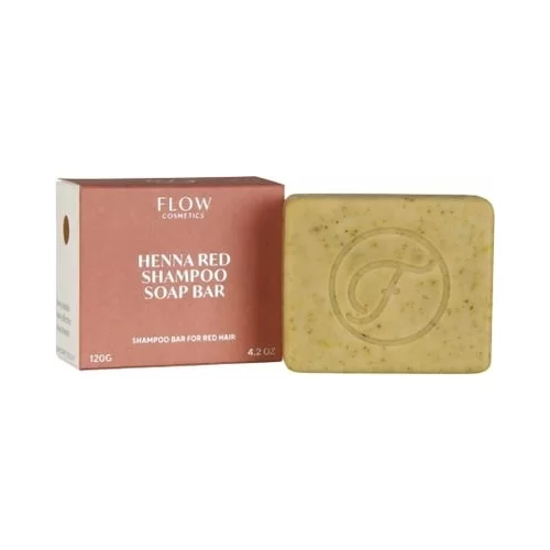 FLOW Cosmetics henna Red Shampoo Soap Bar