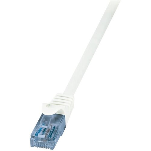 Logilink CABO DE REDE PATCHCORD RJ45 PARA COMPUTADOR, ROTEADOR E SWITCH, CAT6A, 1 M, (5000260655) Slike