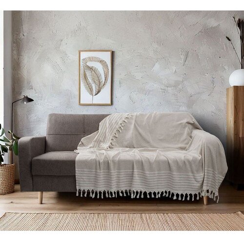 Mijolnir Kremno bela odeja 220x180 cm Sophia &amp;ndash; Slike