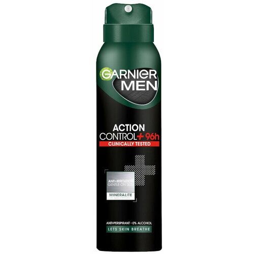 Garnier men action control+ clinical dezodorans u spreju 150ml Slike