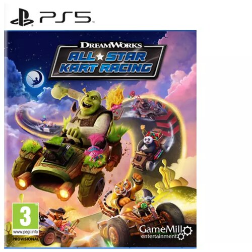 Gamemill Entertainment PS5 DreamWorks All-Star Kart Racing Cene