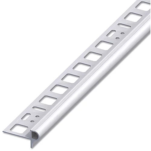 x Profil za rob stopnic Florentiner (1 m x 10 mm, aluminij)