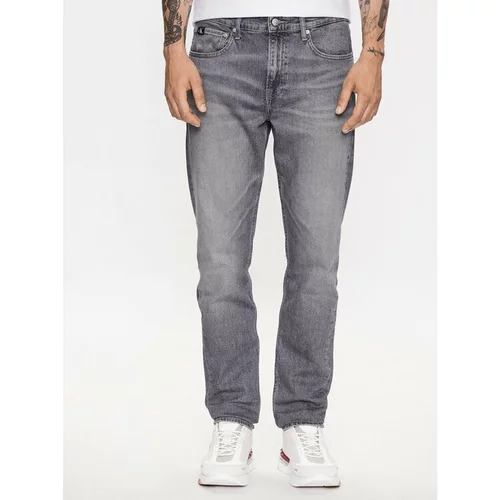 Calvin Klein Jeans Jeans hlače J30J323363 Siva Slim Taper Fit