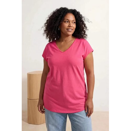 Trendyol Ženska majica Tbbss25Bf00073, Roze Cene