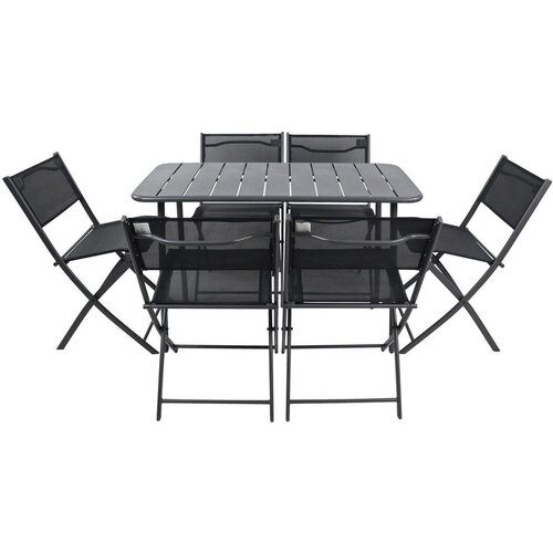 Ambia Garden vrtni set sumila, črna, 7-Delno Slike