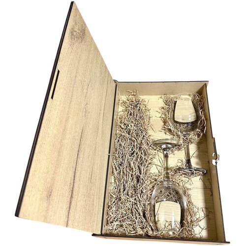MB RETAIL GROUP Vino 0.75l Gift Box 2 ča&amp;scaron;e Slike