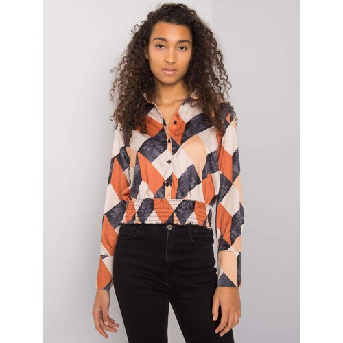 Italy Moda Blouse-DHJ-BZ-15251.82-black-beige Slike
