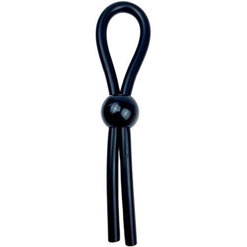 Pulselock Forge - nastavljiv lasso silikonski obroček za penis (črn) Cene