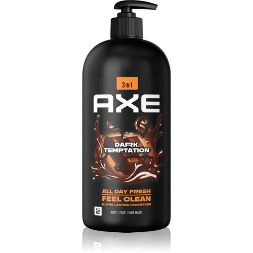 Axe Dark Temptation gel za tuširanje za lice, tijelo i kosu 900 ml Cene