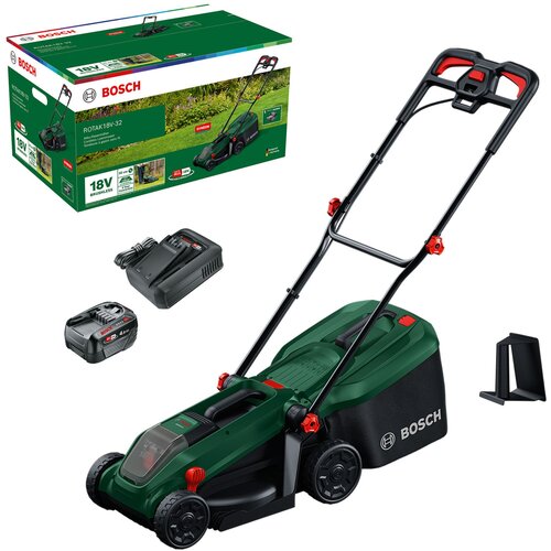 Bosch Rotak 18V-32 Set Akku-Rasenmäher Cene