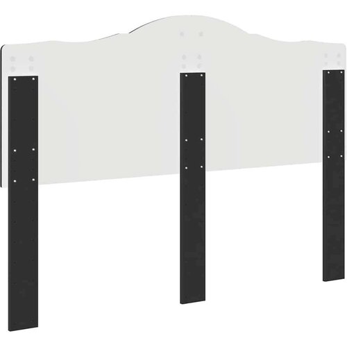 VidaXL uzglavlje s uzglavljem crni hrast 140 cm konstruirano drvo Slike