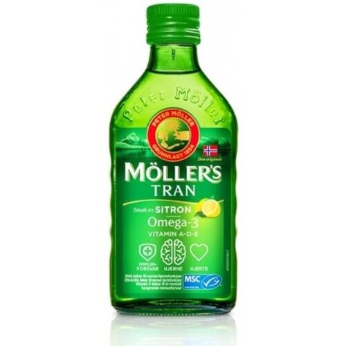 Moller omega 3 citron limun 250 ml M02 Slike