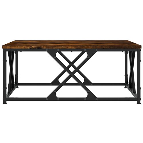  Stolić za kavu boja hrasta 70x70x30 cm konstruirano drvo Slike