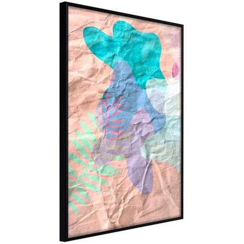  Poster - Colourful Camouflage (Peach) 30x45 Cene