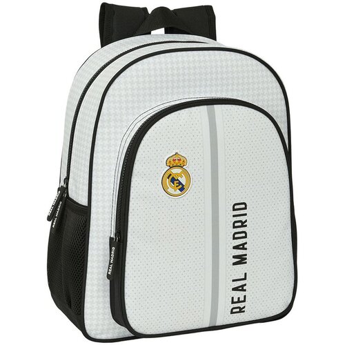 REAL MADRID &Scaron;kolski Ruksak C.F. 24/25 Bijela Siva 32 x 38 x 12 cm Cijene