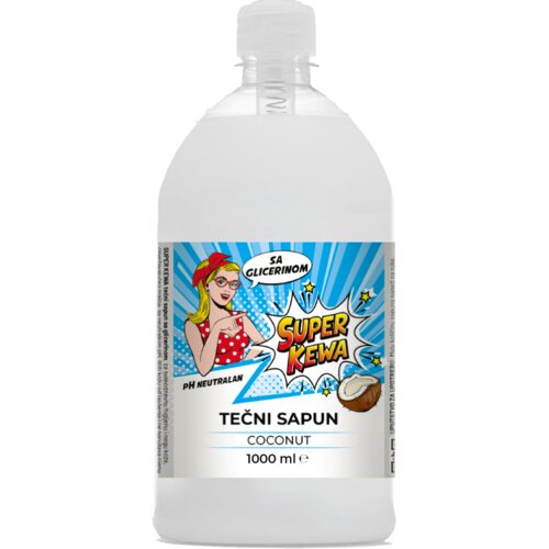 Super Kewa Tečni sapun Kokos, 1000ml Slike