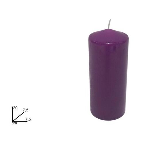  SVIJEĆA 20*7,5CM TAMNO LJUBIČASTA Slike
