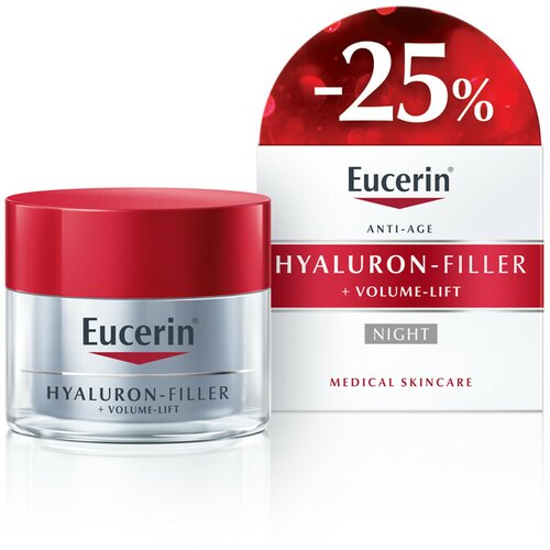 Eucerin hyaluron-filler + volume-lift noćna krema, 50 ml promo Cene