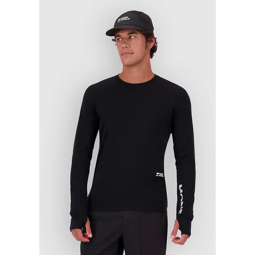 Mons Royale Temple Merino Long Sleeve Funkcijska srajca black Cene