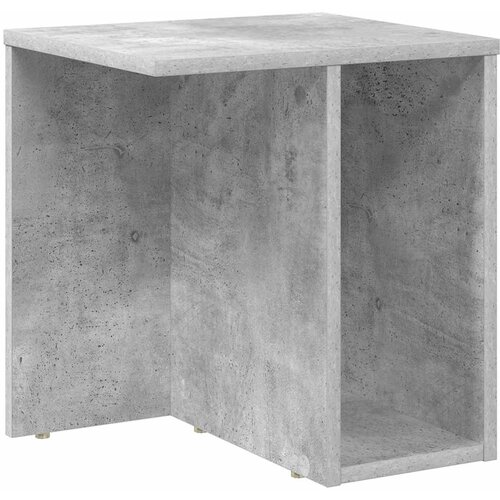  Konačna Stolić Betonski sivi 37 x 32 x 40 cm Konstruirano drvo Slike