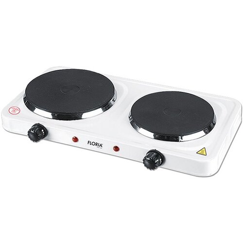 Floria Električno kuhalo, 2 ploče - 15/18 cm, 1500 W, bijela - ZLN2843 WH Slike