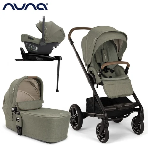 Nuna® dječja kolica 4u1 mixx™ next + pipa™ next pine + isofix baza next