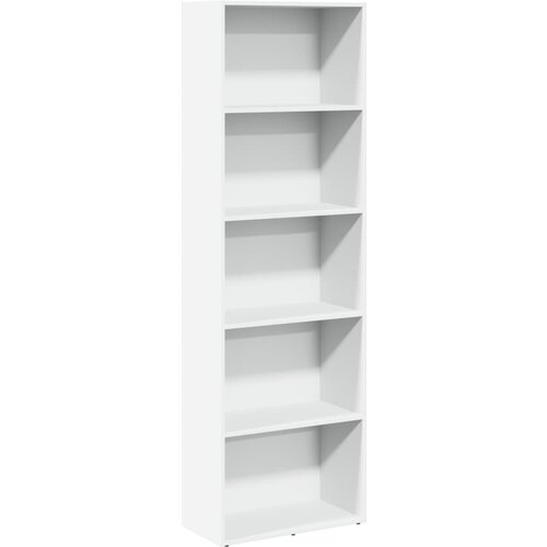 Maison Chic Knjižna omara - Knjižni regal bela 60x30x189 cm inženirski les, (21725861) Cene
