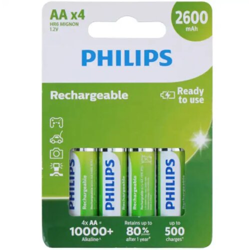Philips Baterija AA NiMH 1.2V 2600mAh (14) Cene