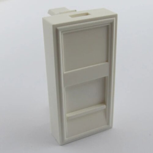 Netiks Uložak 45 x 22.5mm (1M) sa 1 slotom za keystone module sa zastorom ravan (FPK1-1M-01 FA-644-1SP) Slike