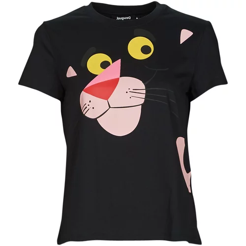 Desigual hello pink panther crna