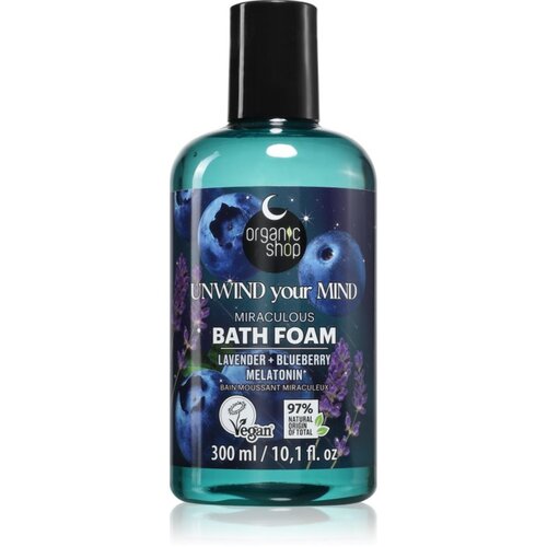 Organic Shop Unwind Your Mind antistresna pena za kopel 300 ml Slike