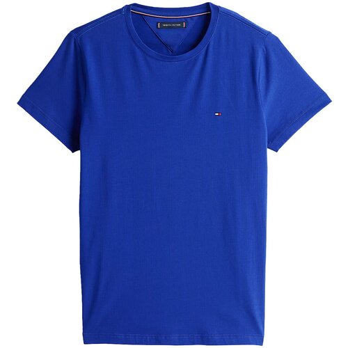 Tommy Hilfiger Majice s kratkimi rokavi MW0MW10800 Modra Slike