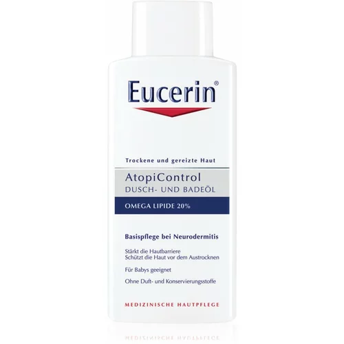Eucerin AtopiControl olje za prhanje in kopel za suho in srbečo kožo 400 ml
