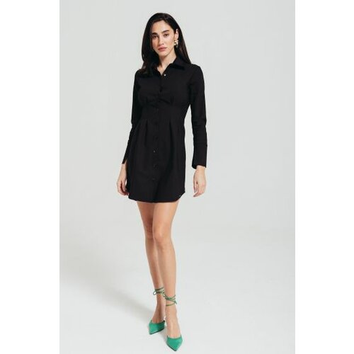 Legendww ženska   haljina-košulja u crnoj boji 5792-9146-06 Cene
