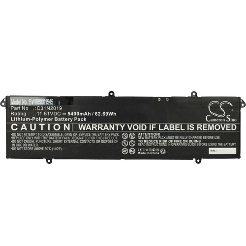 VHBW Baterija za Asus VivoBook Pro 14 / Pro 14X / Pro 15, C31N2019, 5400 mAh Slike