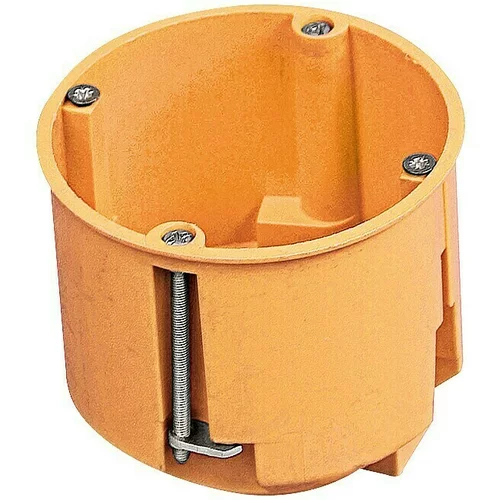  Podžbukna kutija za šuplji zid Duboka (68 x 61 mm, 1-struko, Narančaste boje, 1 Kom.)