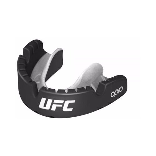 UFC Opro Self-Fit Gold for Braces Mouthguard, Black Metal/Silver, (20494475) Slike
