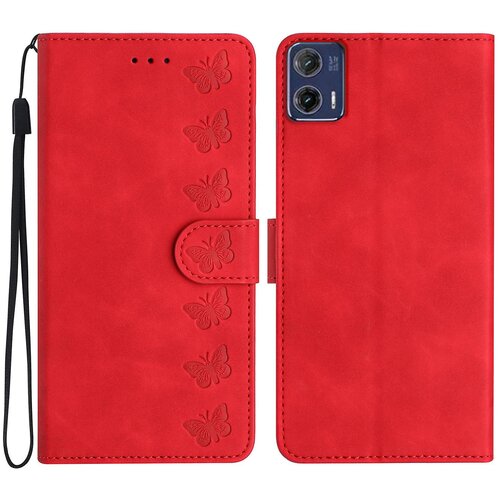 INORCO Za Motorola Moto G73 5G Protiprašna usnjena torbica za telefon, stojalo, odporno na udarce, natisnjen cvetlični ovitek, torbica za telefon, (22036626) Cene