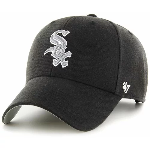 47 Brand Kapa s dodatkom vune MLB Chicago White Sox boja: crna, s aplikacijom