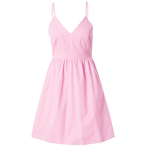 Vero_Moda Obleka 'CHARLOTTE' svetlo roza