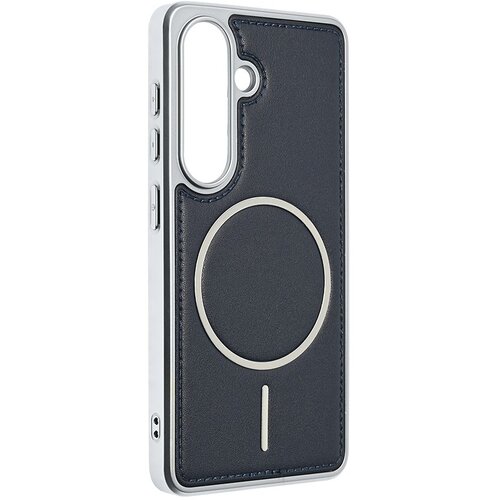  Maska za Samsung Galaxy S26 tamno plava Magsafe Urban Leather Slike