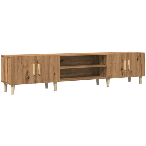 Maison Chic TV omarica - TV stojalo - Televizijska omarica artisian hrast 180x31,5x40 cm inženirski les, (21698689) Cene