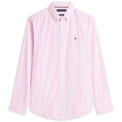 Tommy Hilfiger Srajca 'FLEX' roza / bela Cene