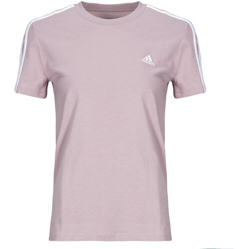 Adidas Majice s kratkimi rokavi W 3S T Vijolična Cene
