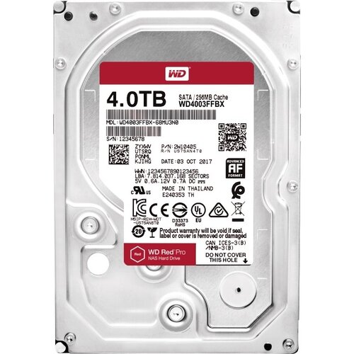 Western Digital 4TB 3.5 inča SATA III 256MB 7.200 WD4003FFBX Red Pro outlet Cene